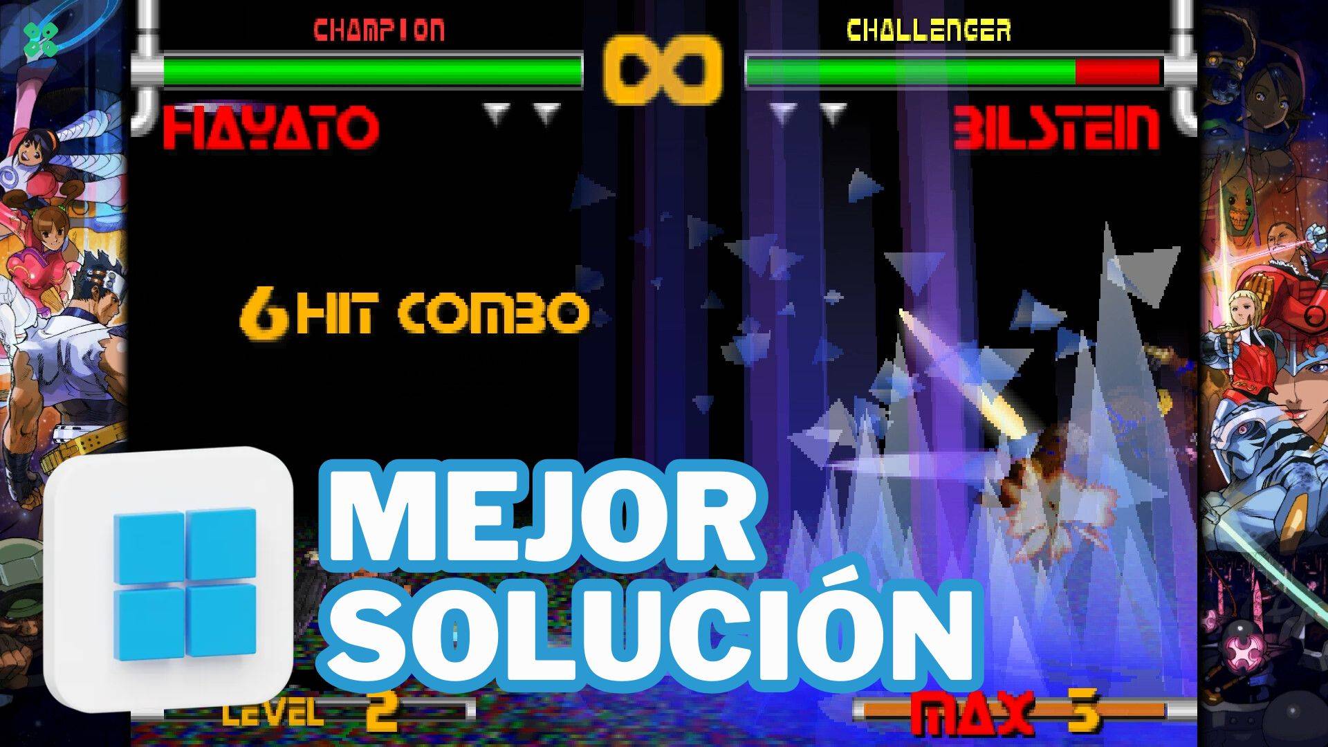Artwork of CapcomFightingCollection2 and its fix of bloqueo by TCG