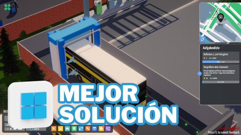 Artwork of CityBusManager and its fix of bloqueo by TCG