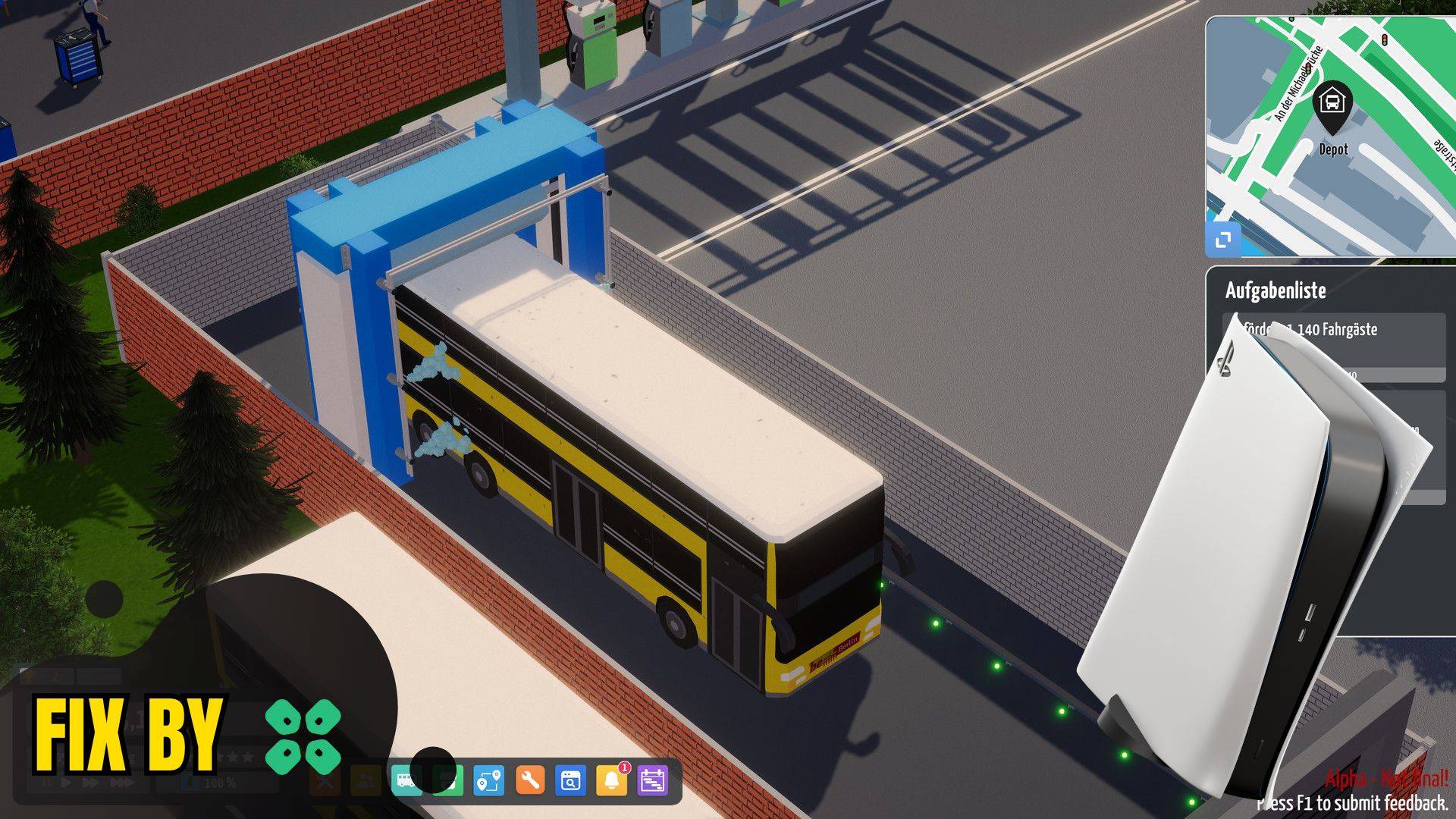 Artwork of CityBusManager and its fix of crashing by TCG