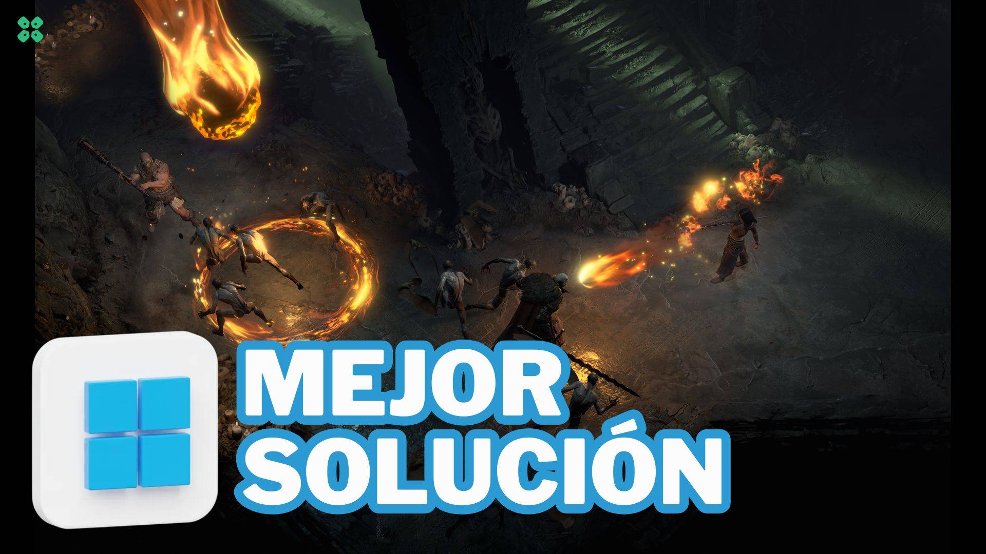 Artwork of DiabloIV and its fix of bloqueo by TCG