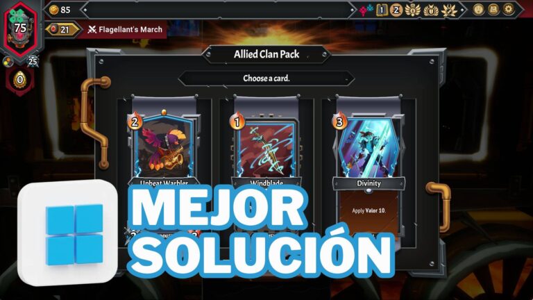 Artwork of MonsterTrain2 and its fix of bloqueo by TCG