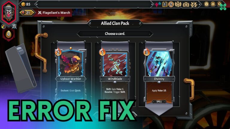Artwork of MonsterTrain2 and its fix of crashing by TCG