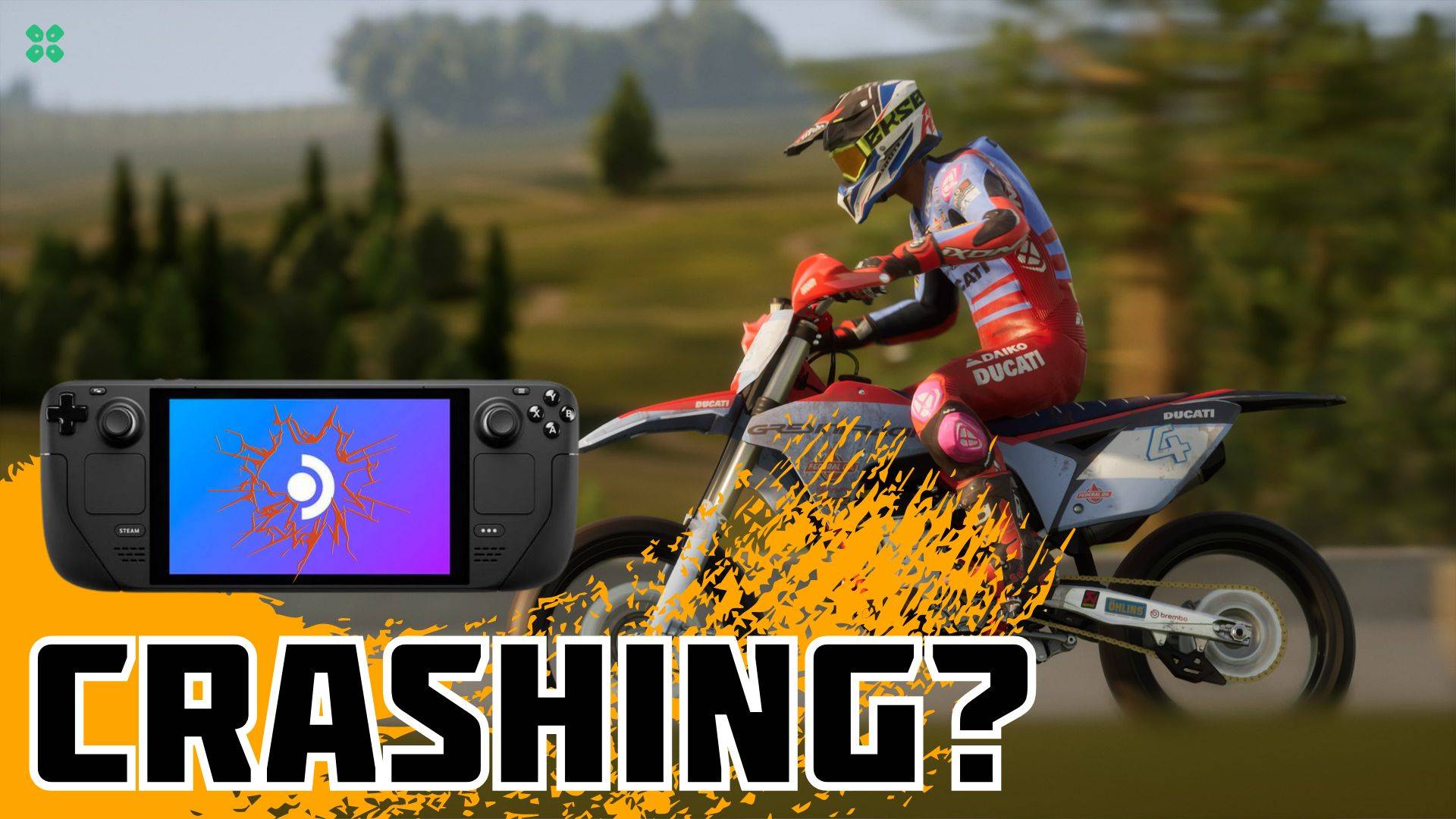 Artwork of MotoGP25 and its fix of crashing by TCG