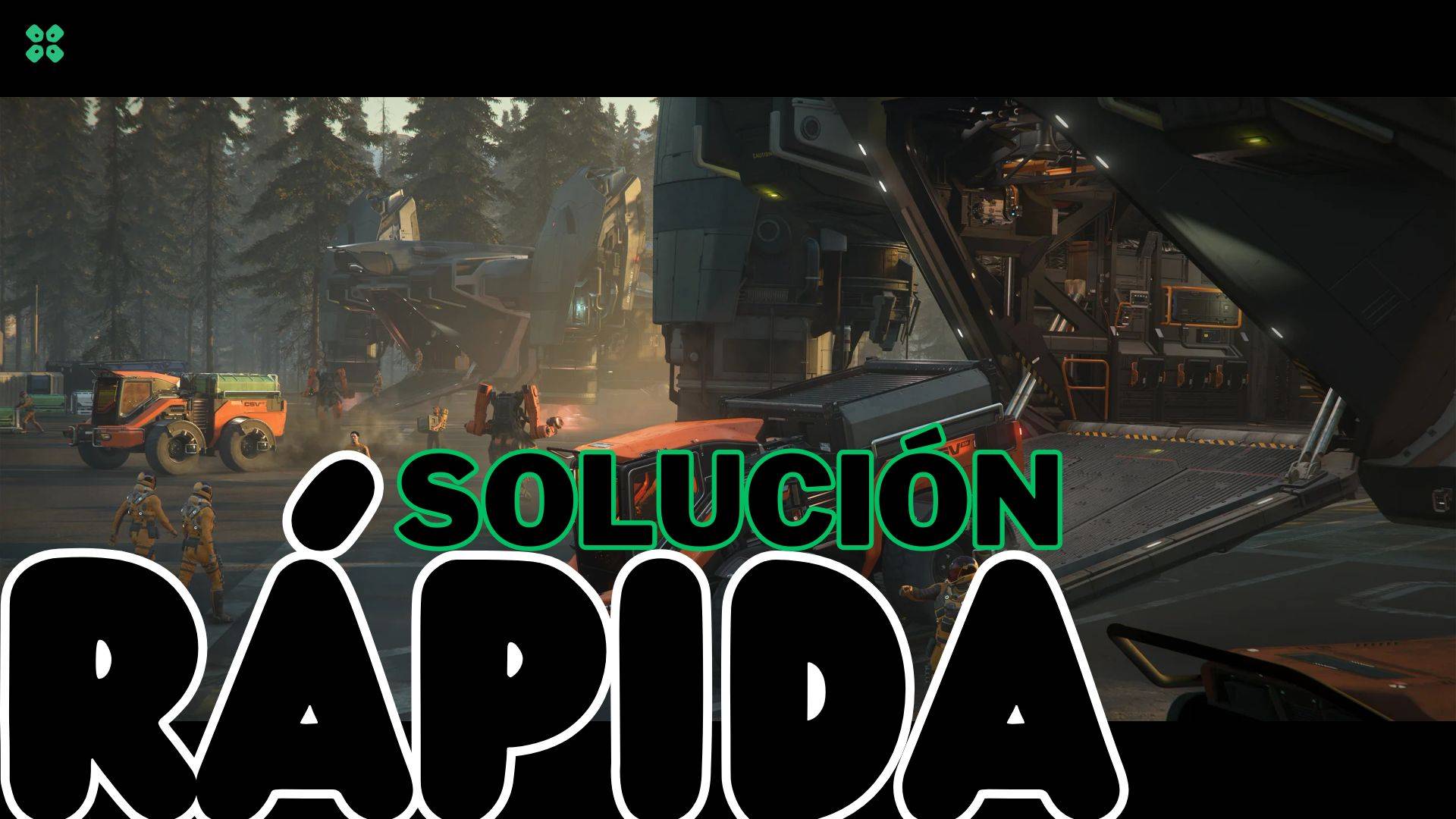 Artwork of StarCitizen and its fix of bloqueo by TCG