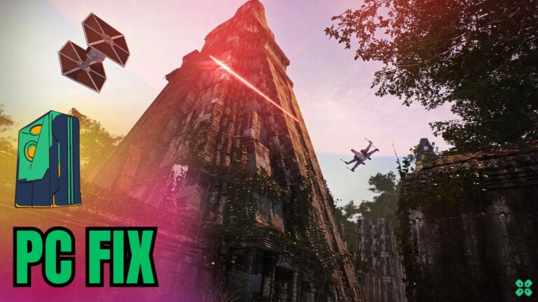 Artwork of StarWarsBattlefrontII and its fix of lagging by TCG