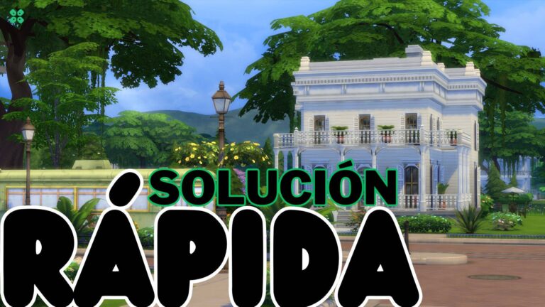 Artwork of TheSims4 and its fix of bloqueo by TCG