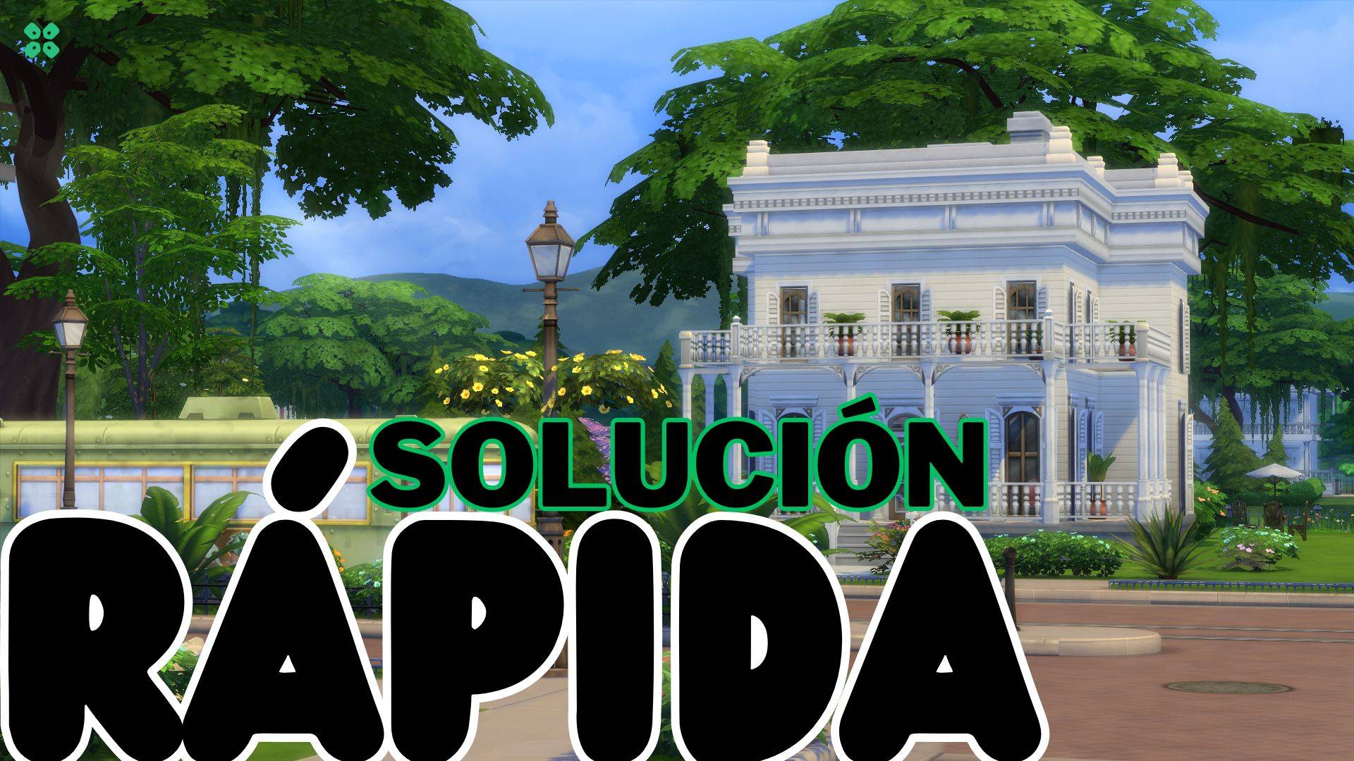 Artwork of TheSims4 and its fix of bloqueo by TCG