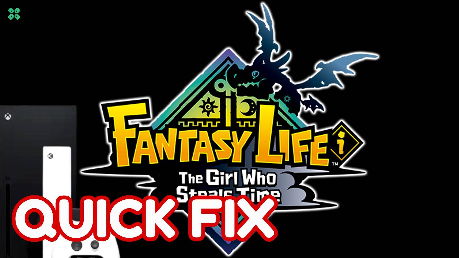 Artwork of FantasyLifeiTheGirlWhoStealsTime and its fix of crashing by TCG