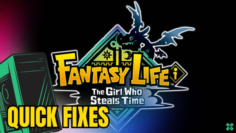 Artwork of FantasyLifeiTheGirlWhoStealsTime and its fix of lagging by TCG