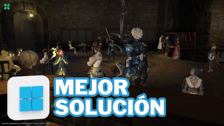 Artwork of FinalFantasyXIVOnline and its fix of bloqueo by TCG
