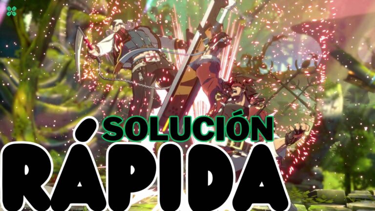 Artwork of GuiltyGearStrive and its fix of bloqueo by TCG