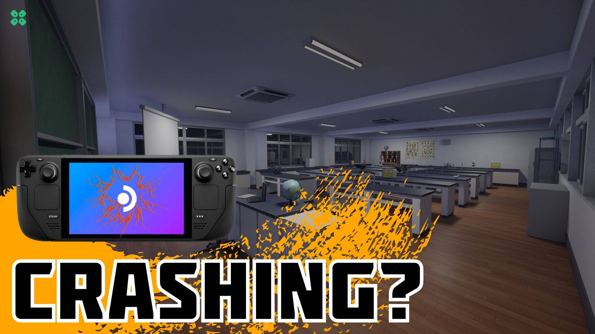 Artwork of School666 and its fix of crashing by TCG