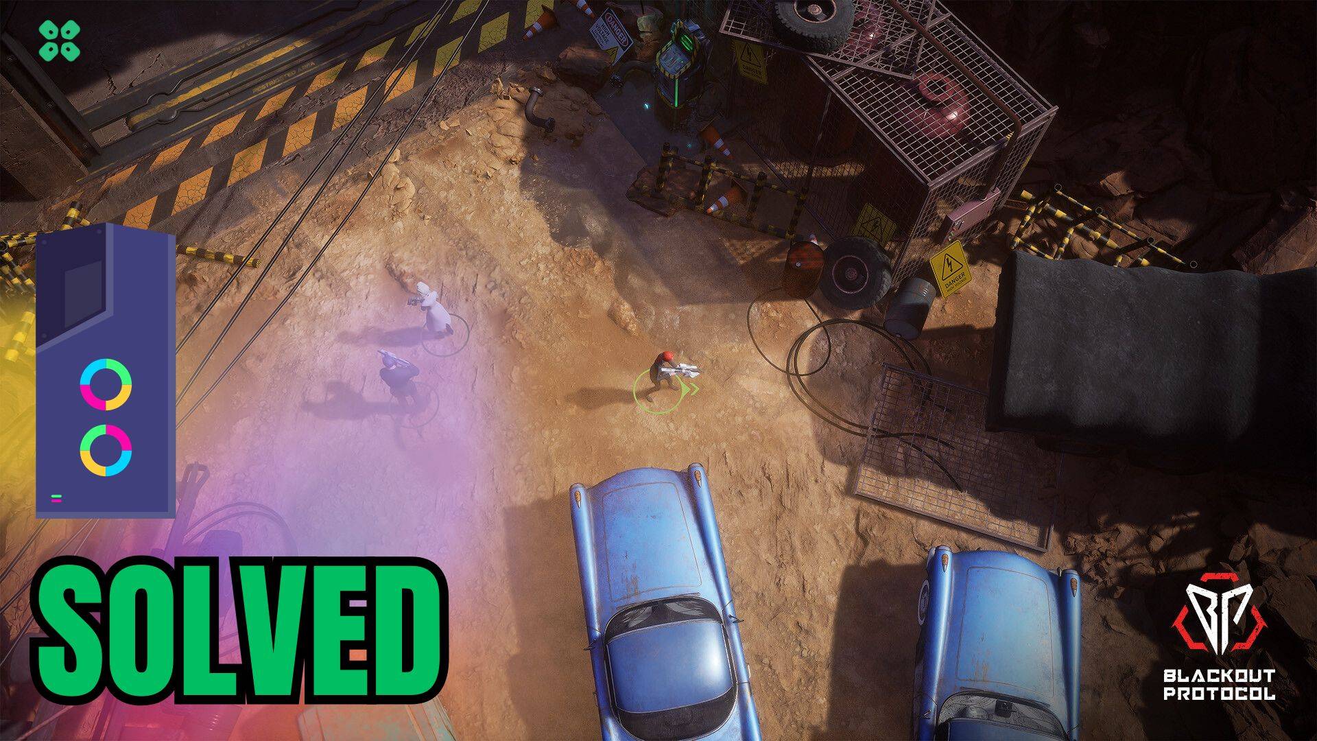 Artwork of Section13 and its fix of lagging by TCG