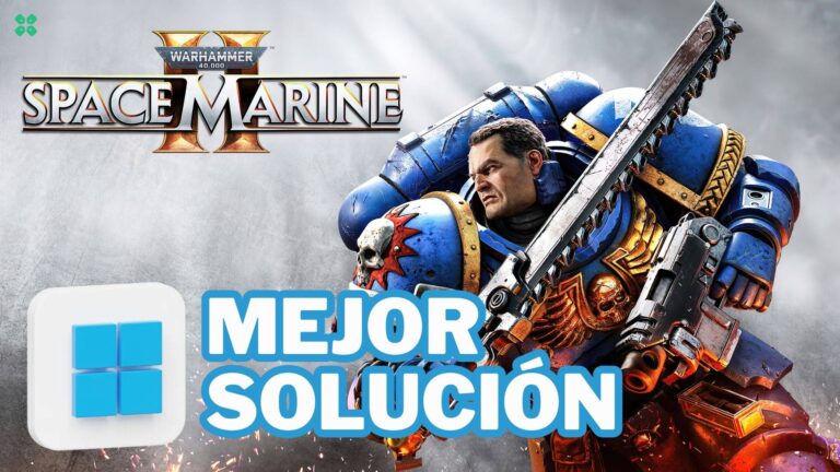 Artwork of Warhammer40000SpaceMarineII and its fix of bloqueo by TCG