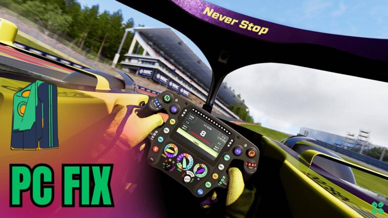Artwork of F125 and its fix of lagging by TCG