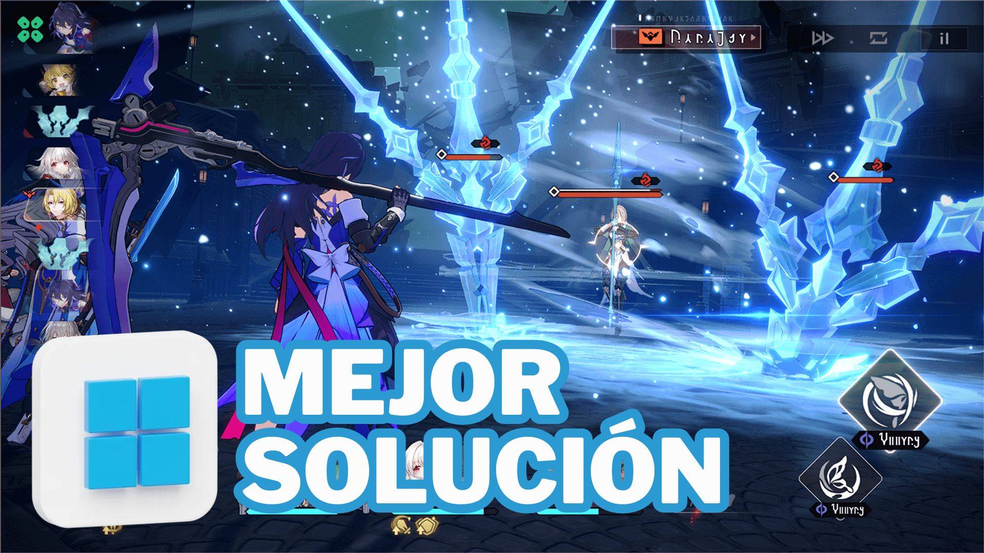 Artwork of HonkaiStarRail and its fix of bloqueo by TCG
