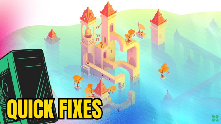 Artwork of MonumentValleyIII and its fix of crashing by TCG