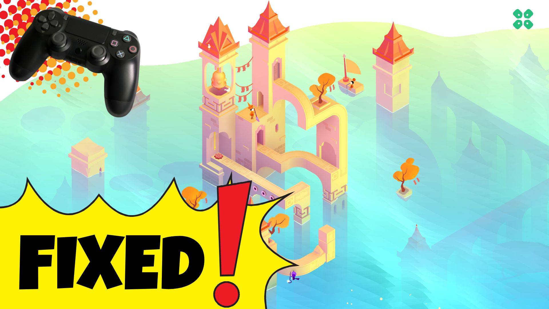 Artwork of MonumentValleyIII and its fix of crashing by TCG
