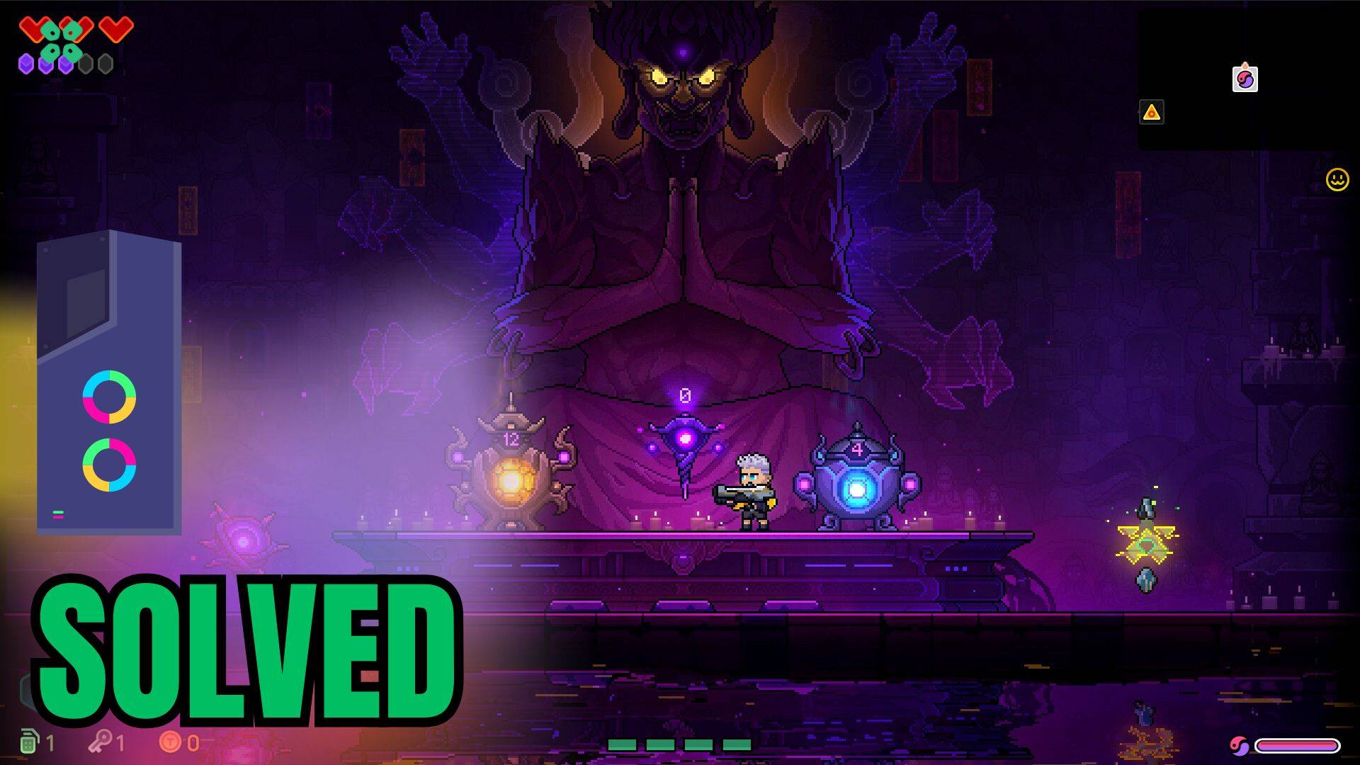 Artwork of NeonAbyss2 and its fix of crashing by TCG