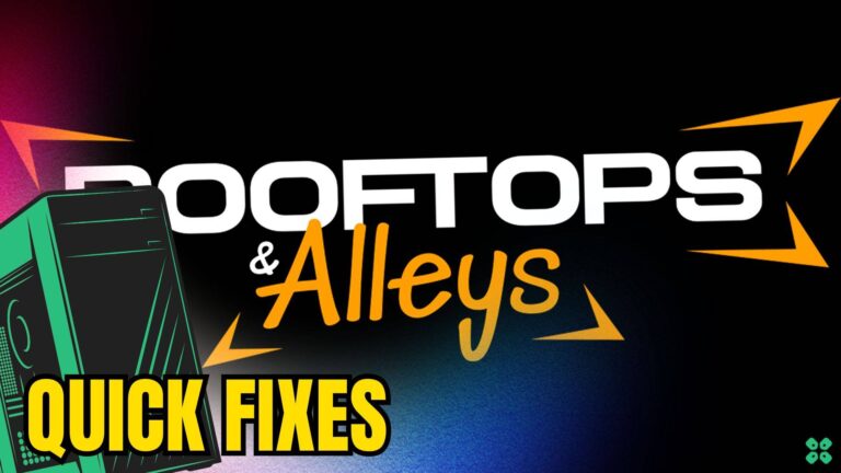 Artwork of RooftopsAlleysTheParkourGame and its fix of lagging by TCG