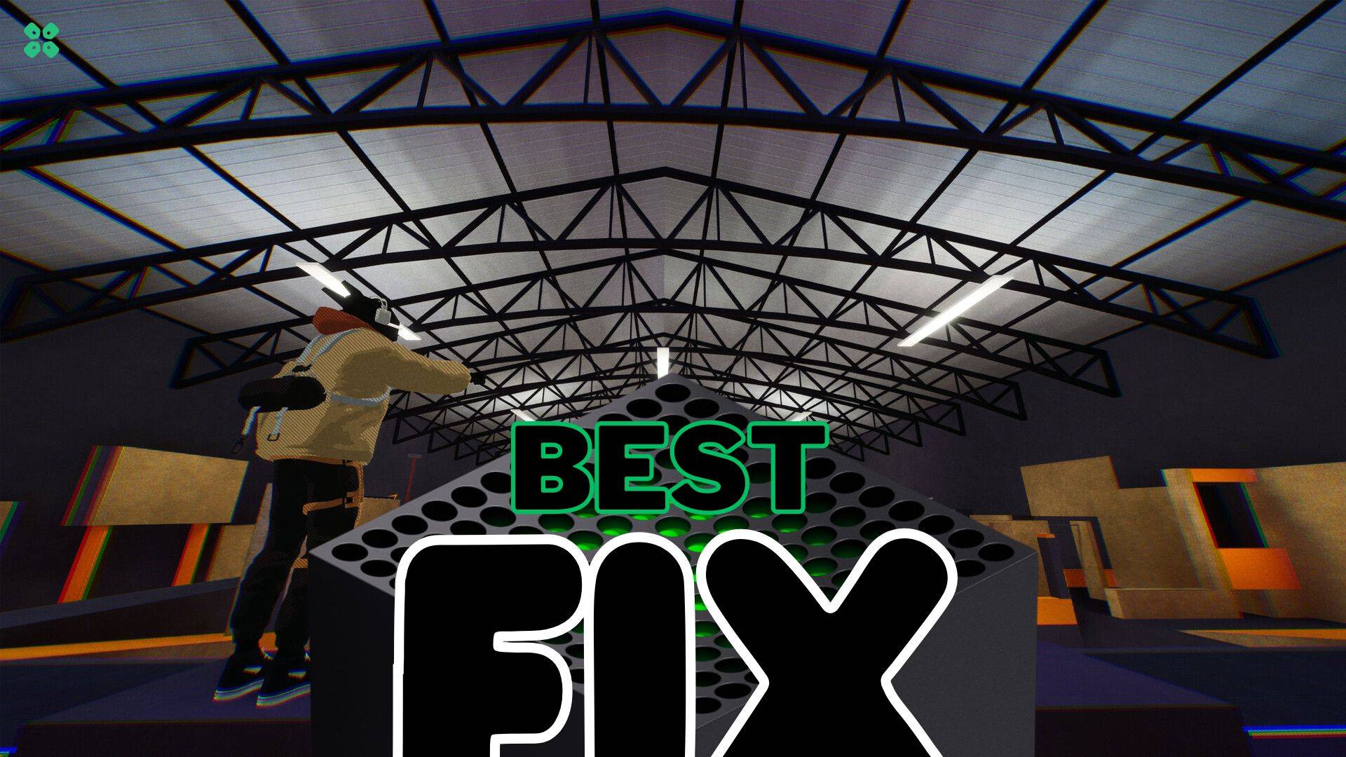 Artwork of RooftopsAlleysTheParkourGame and its fix of lagging by TCG