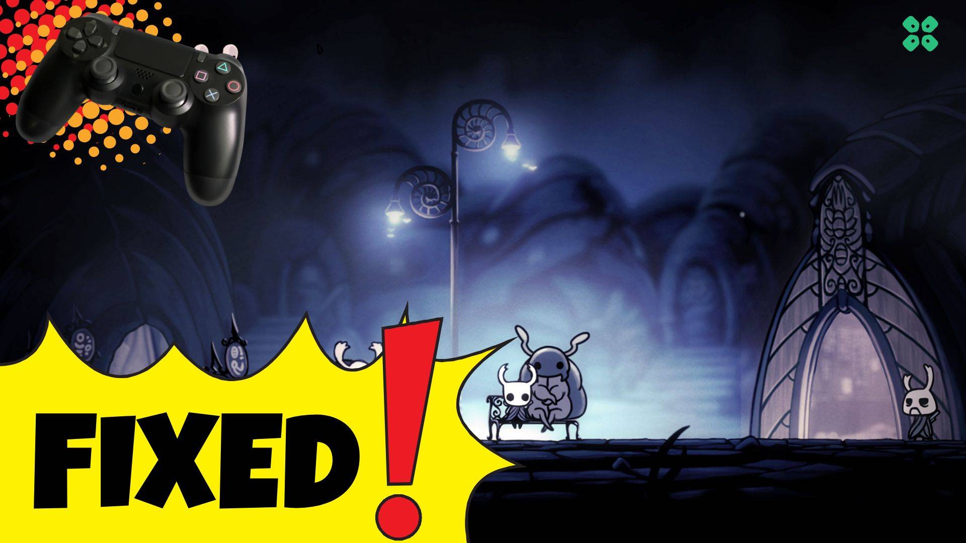 Artwork of HollowKnight and its fix of crashing by TCG