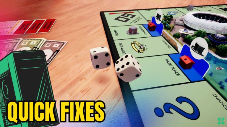 Artwork of Monopoly and its fix of lagging by TCG