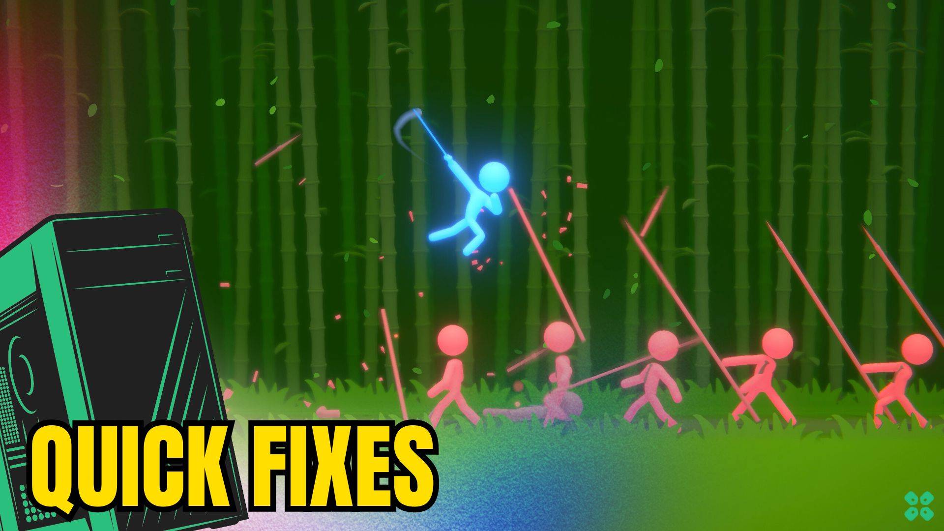 Artwork of StickIttotheStickman and its fix of crashing by TCG