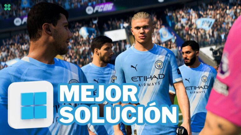 Artwork of EASportsFC26 and its fix of bloqueo by TCG