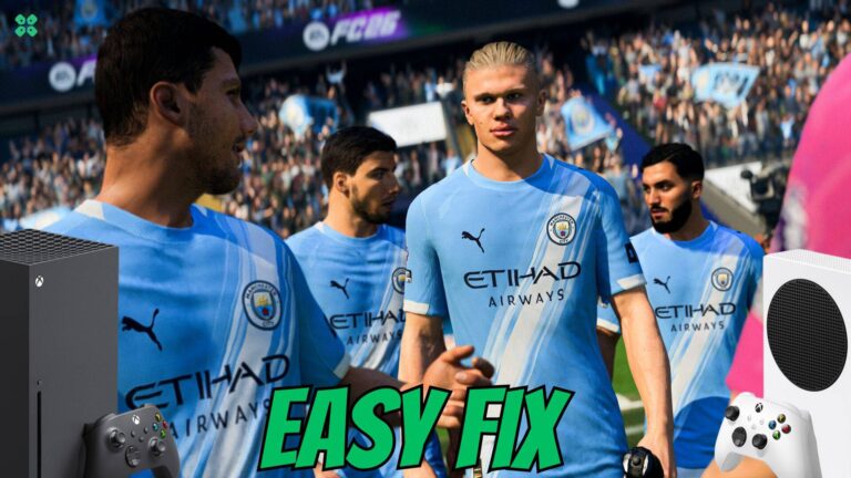 Artwork of EASportsFC26 and its fix of crashing by TCG