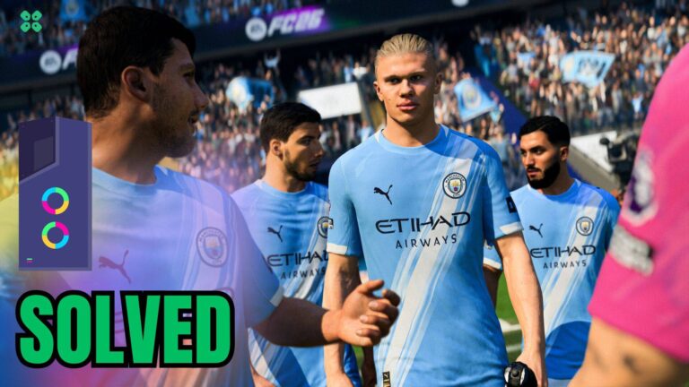 Artwork of EASportsFC26 and its fix of crashing by TCG