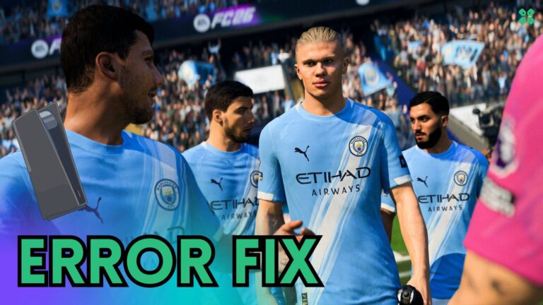 Artwork of EASportsFC26 and its fix of lagging by TCG