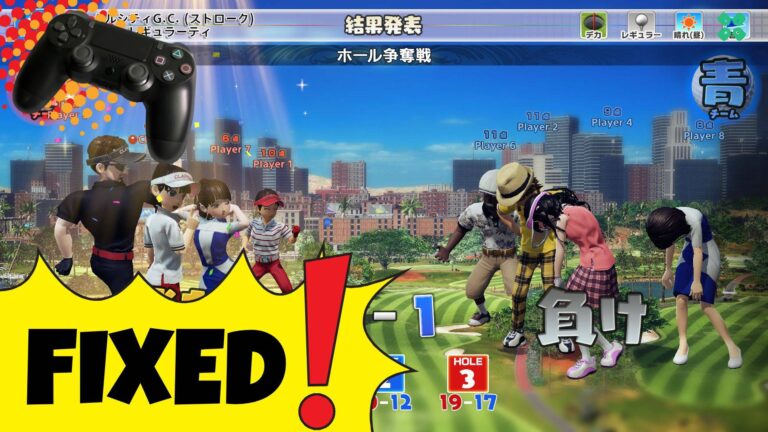 Artwork of EverybodysGolf and its fix of lagging by TCG