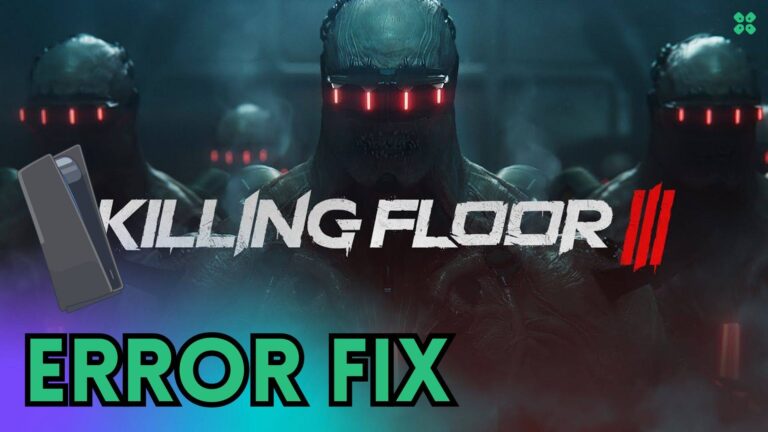 Artwork of KillingFloorIII and its fix of crashing by TCG