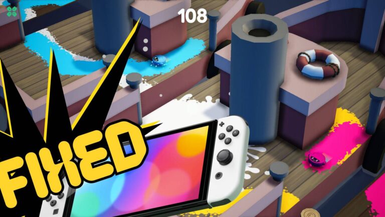 Artwork of Splatterbot and its fix of crashing by TCG