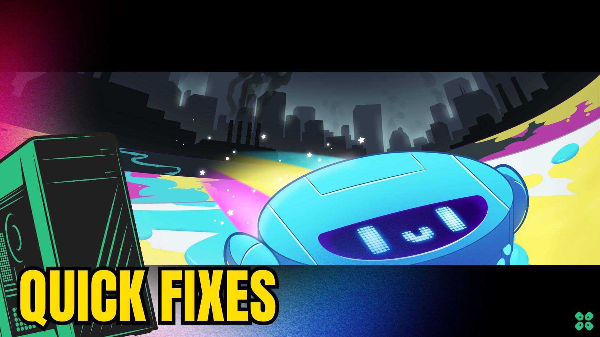 Artwork of Splatterbot and its fix of lagging by TCG