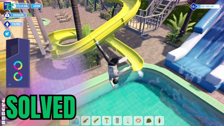 Artwork of WaterparkSimulator and its fix of crashing by TCG