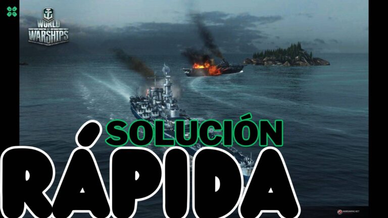 Artwork of WorldofWarships and its fix of bloqueo by TCG