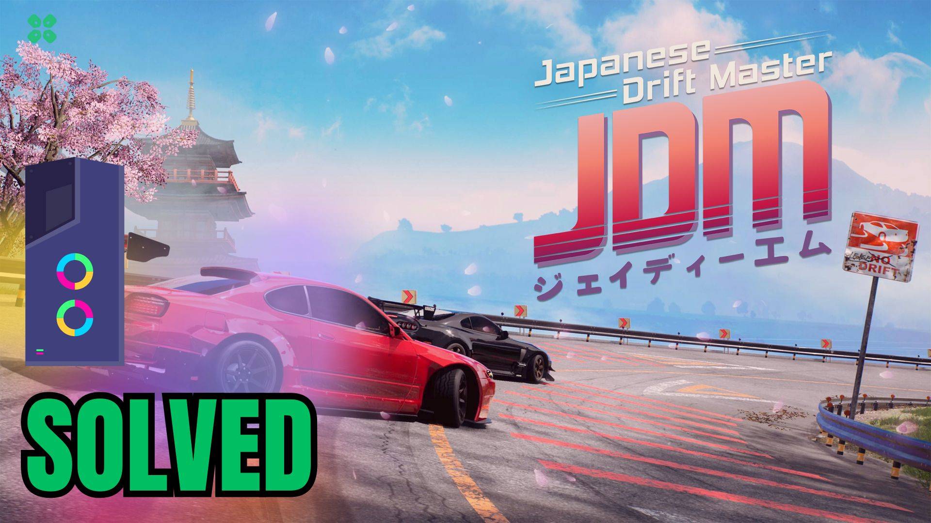 Artwork of JDMJapaneseDriftMaster and its fix of crashing by TCG