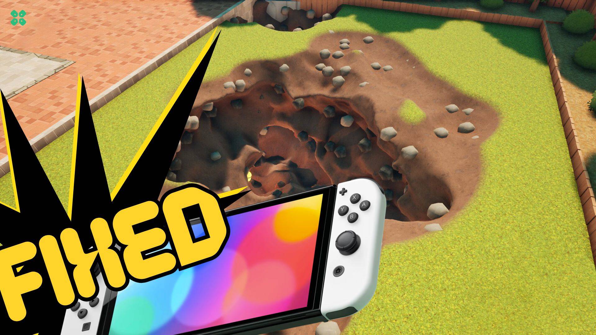 Artwork of AGameAboutDiggingAHole and its fix of crashing by TCG