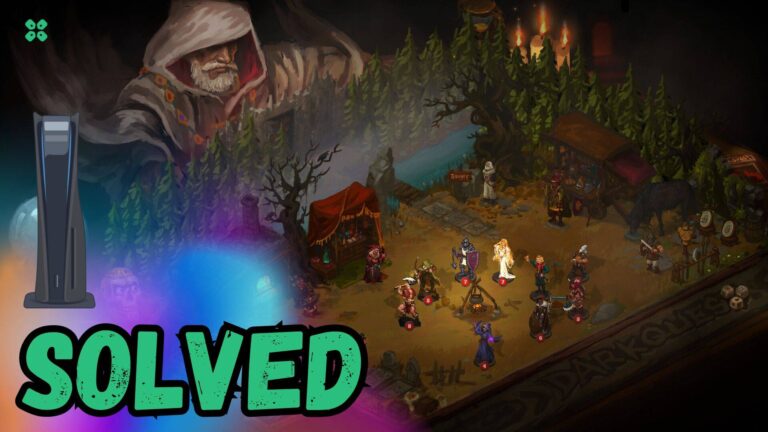 Artwork of DarkQuest4 and its fix of lagging by TCG