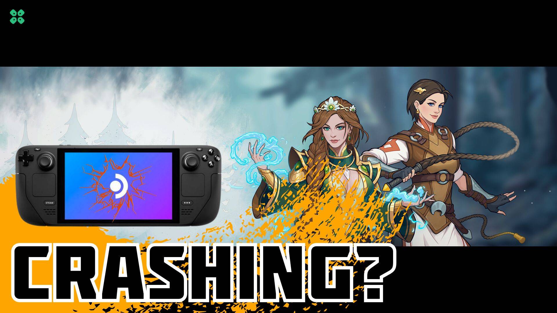 Artwork of DeathlessTheHeroQuest and its fix of crashing by TCG