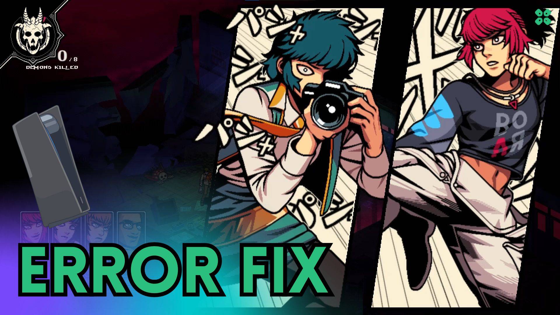 Artwork of Demonschool and its fix of crashing by TCG