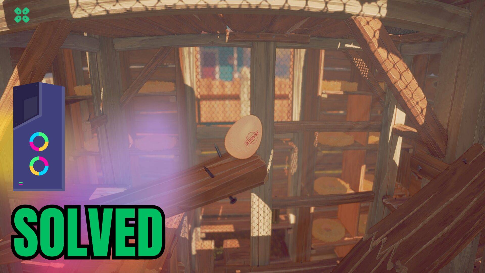 Artwork of EggingOn and its fix of crashing by TCG