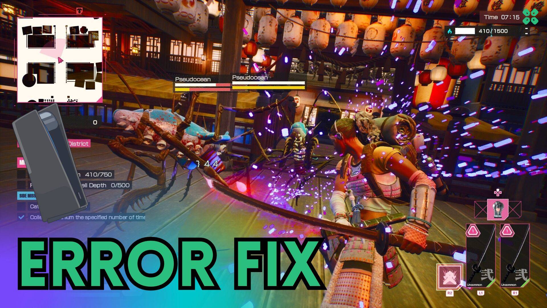 Artwork of LetItDieInferno and its fix of lagging by TCG