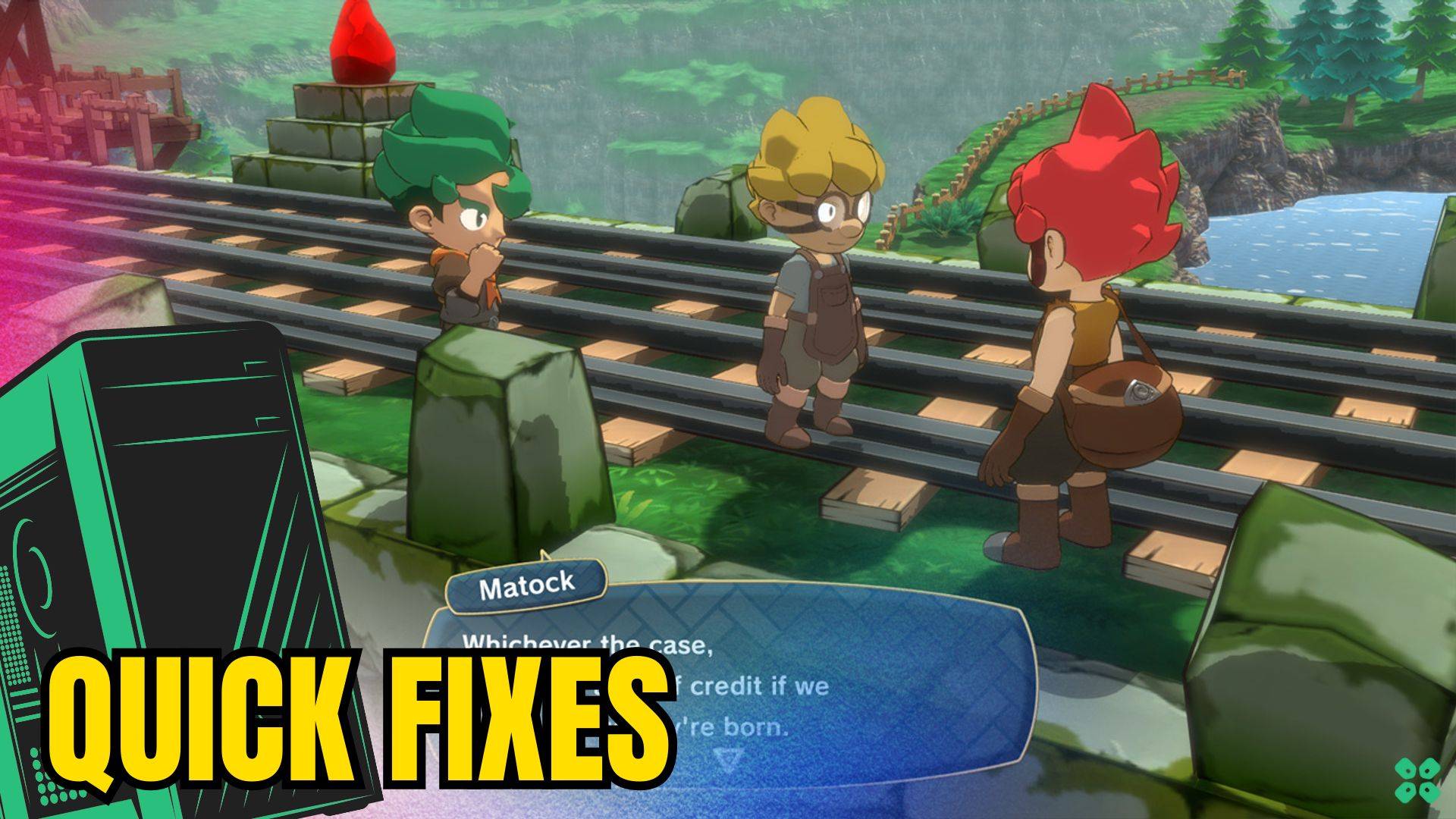 Artwork of LittleTownHero and its fix of crashing by TCG