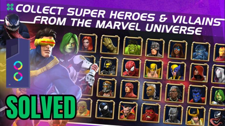 Artwork of MarvelContestofChampions and its fix of crashing by TCG