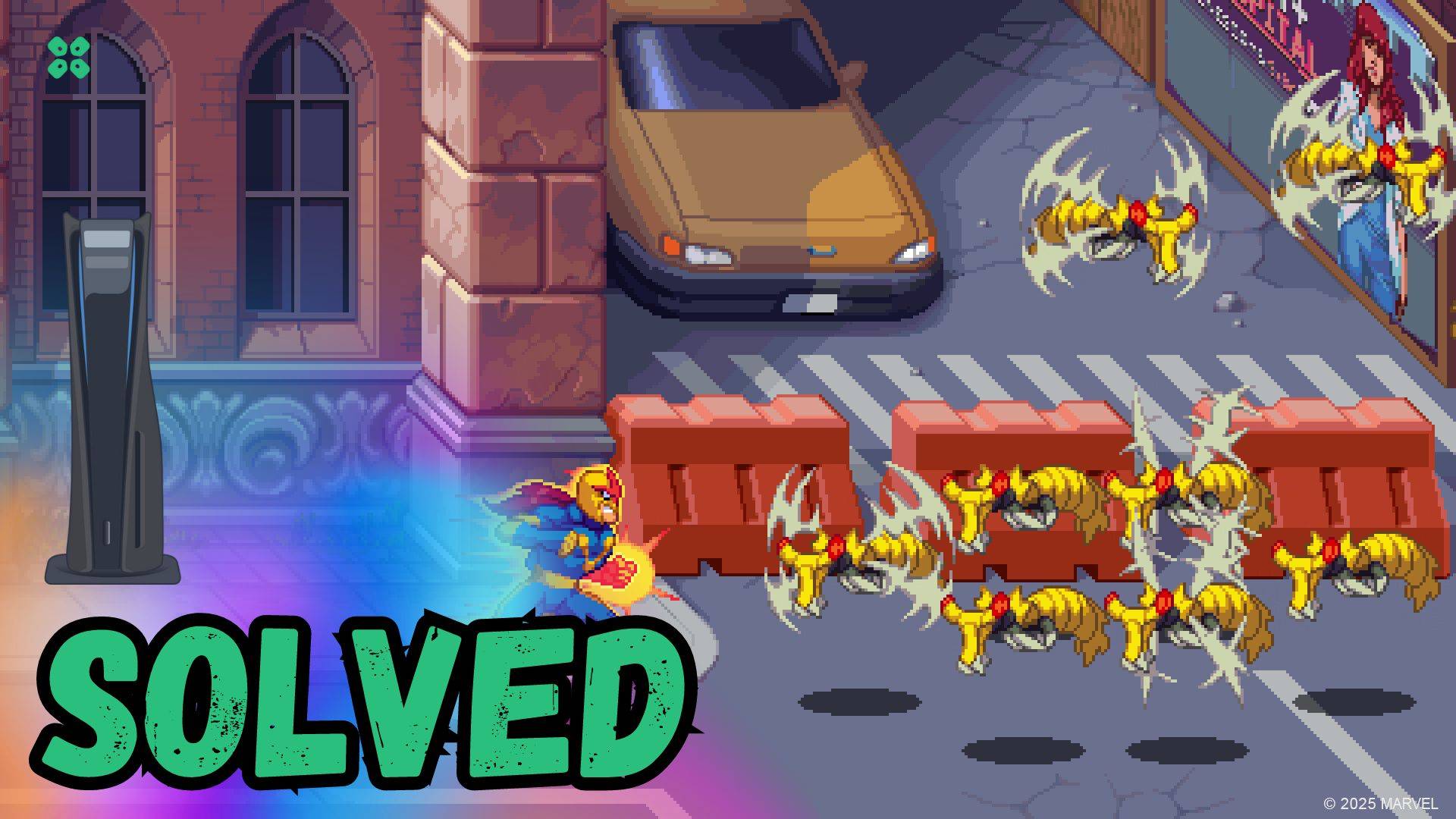 Artwork of MarvelCosmicInvasion and its fix of lagging by TCG