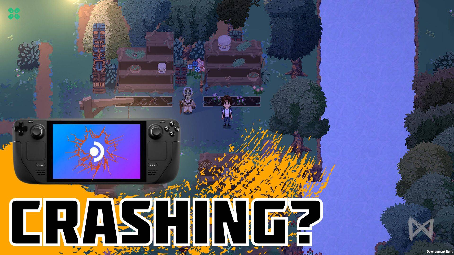 Artwork of MasterLemonTheQuestforIceland and its fix of crashing by TCG