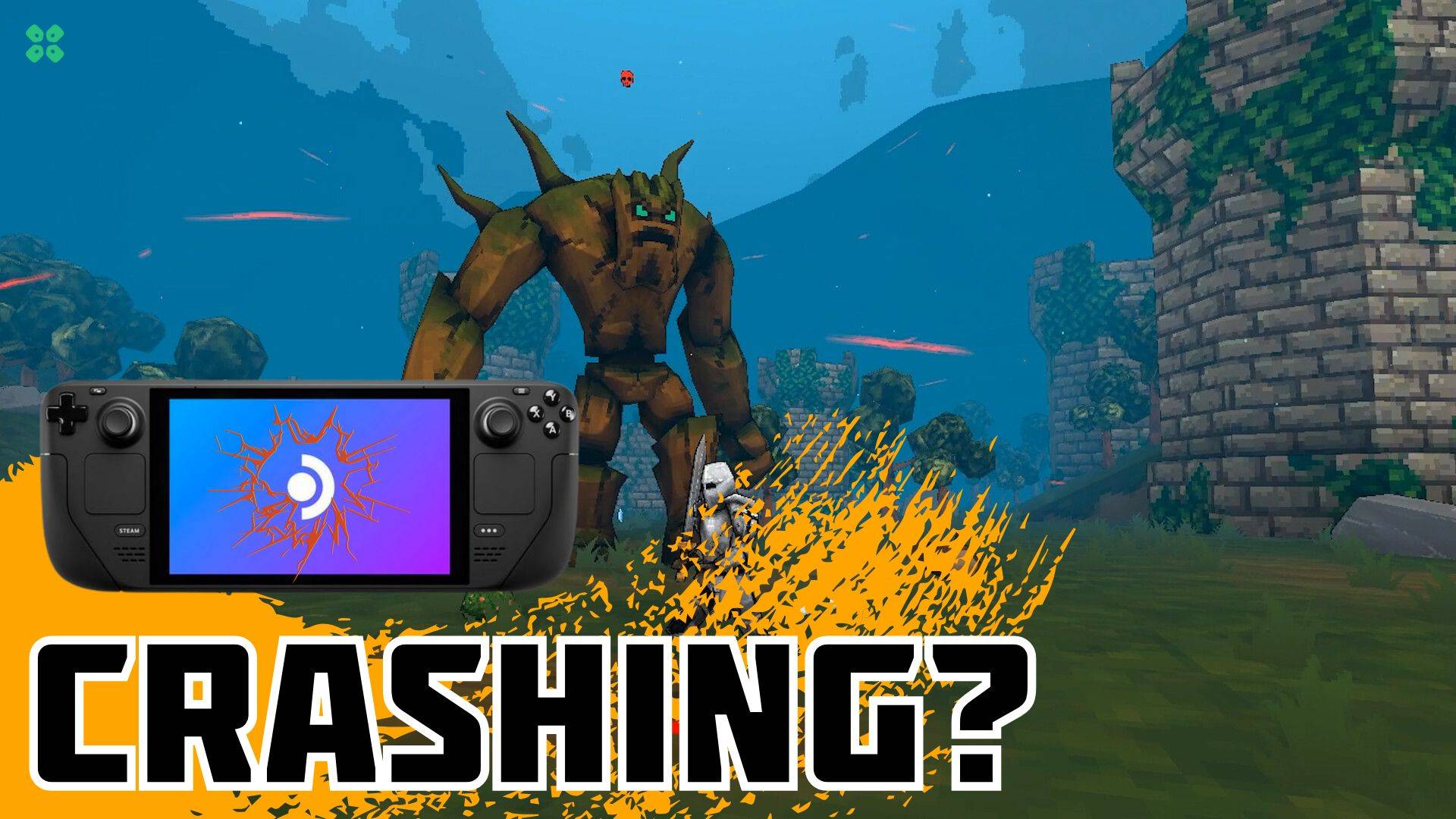 Artwork of Megabonk and its fix of crashing by TCG